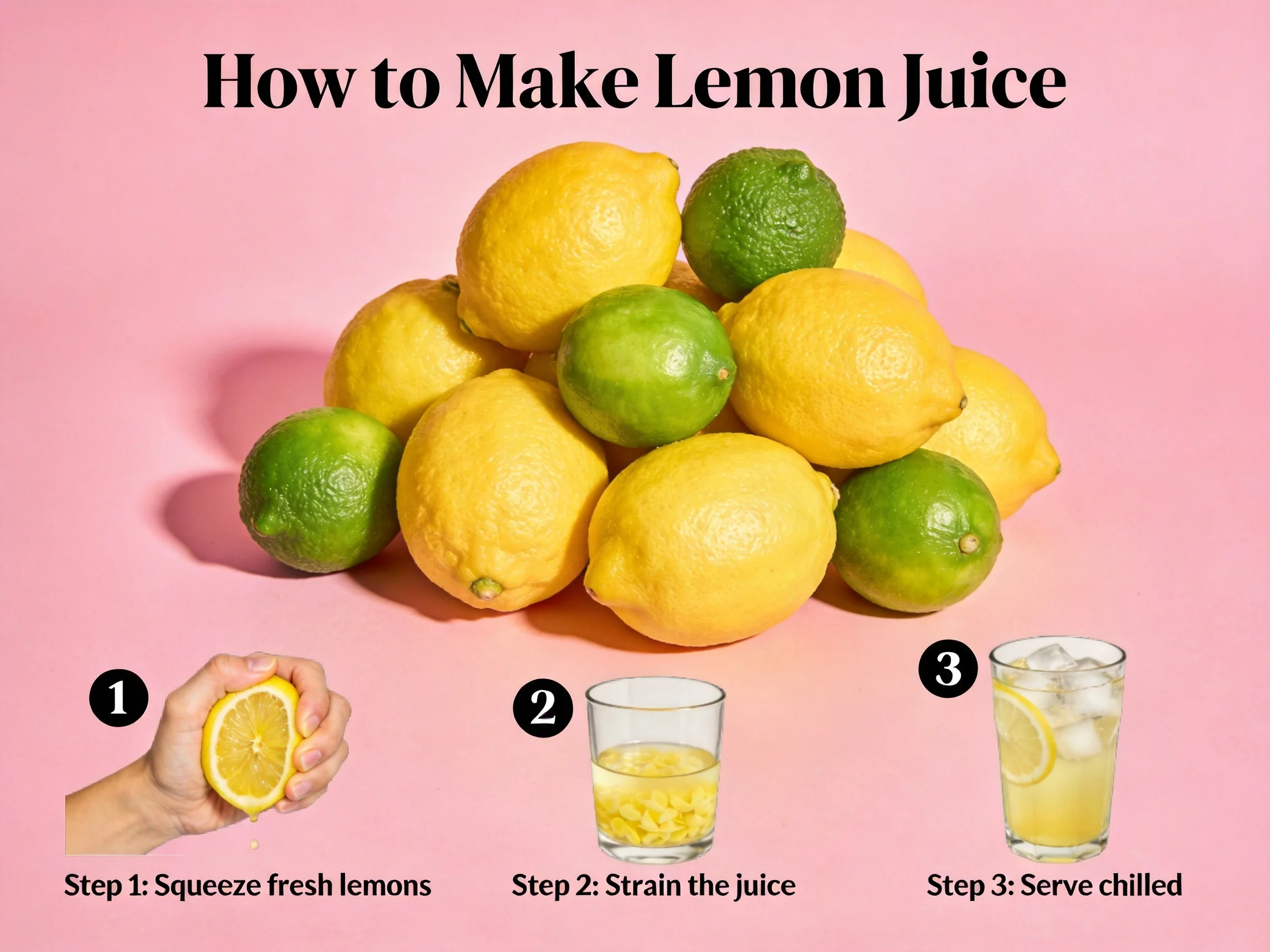 Yellow lemons and green limes displayed for lemon juice making