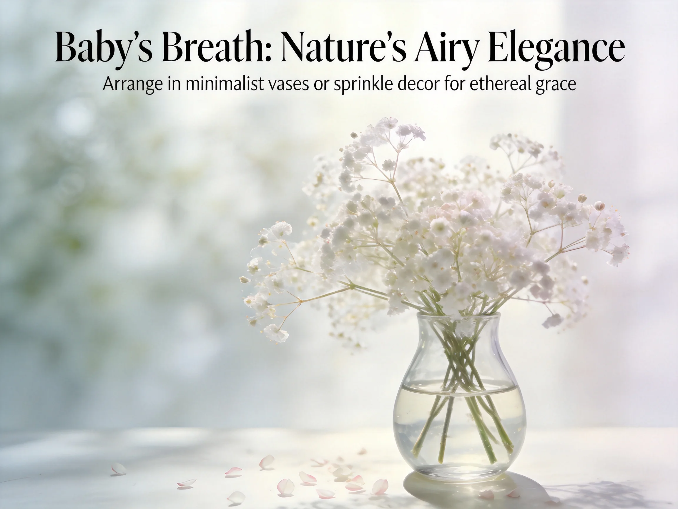 Baby’s Breath: Nature’s Airy Elegance