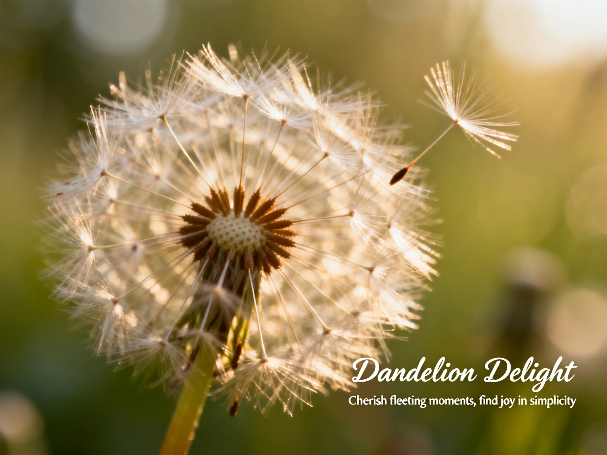 Dandelion Seed Head