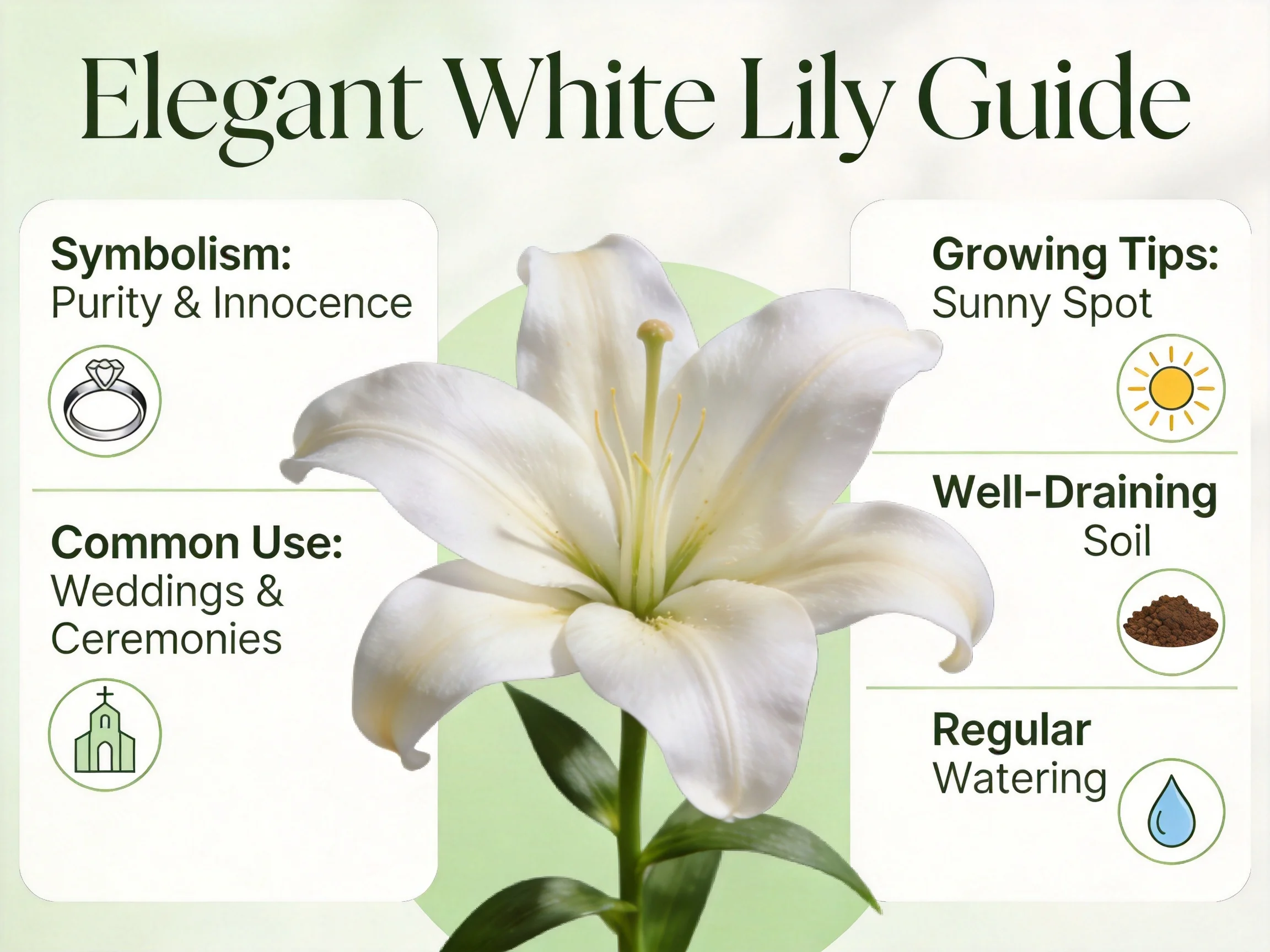 Elegant White Lily Guide: Symbolism, Growing Tips, and Uses