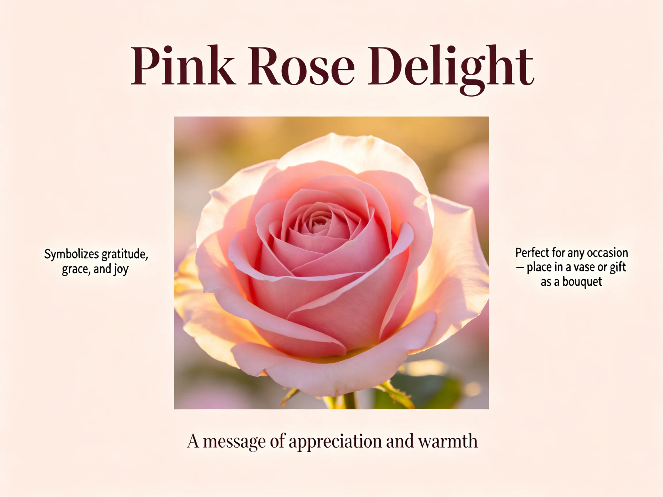 Pink Rose Delight
