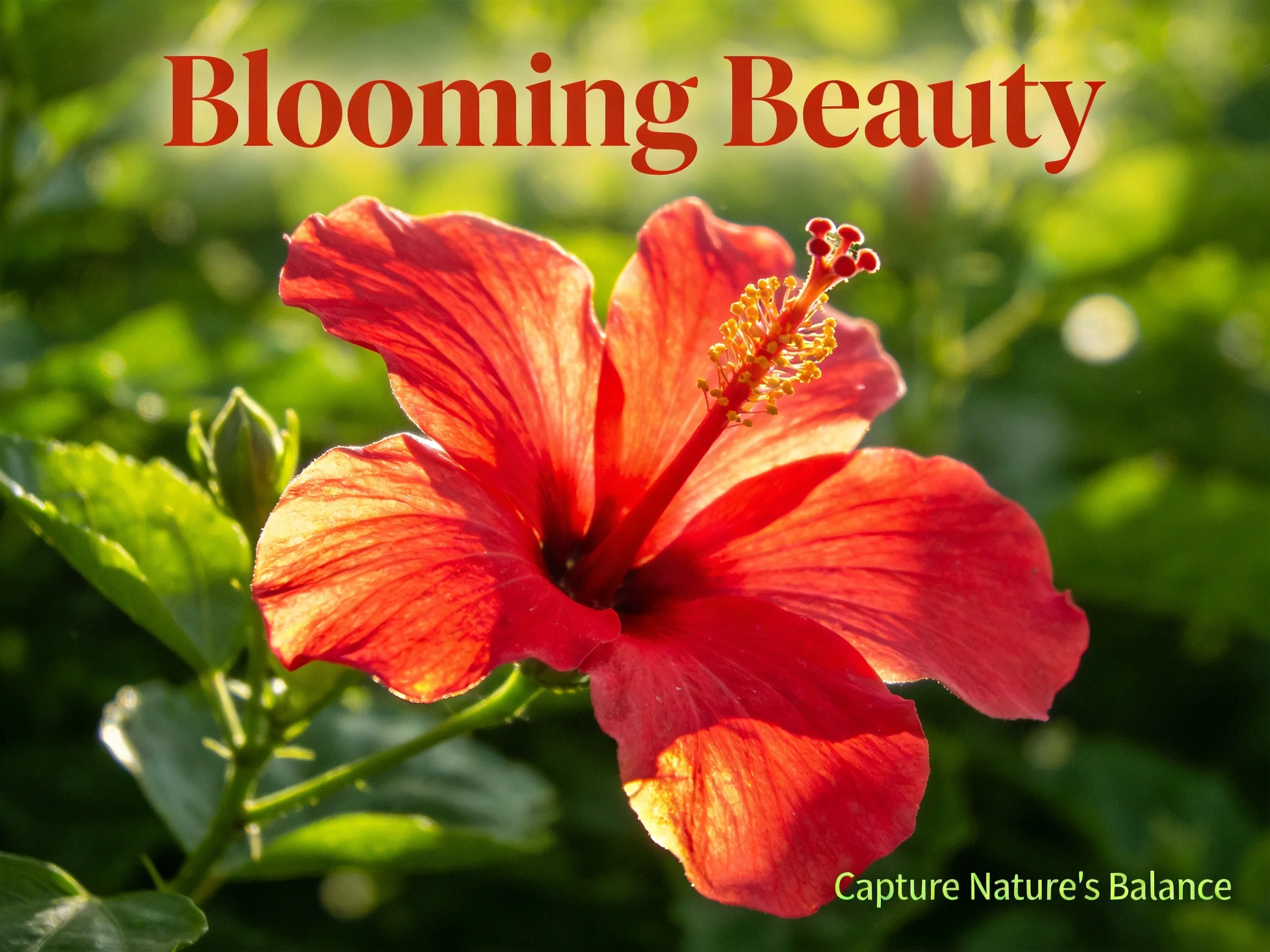 Vibrant red hibiscus blooms amidst lush green foliage