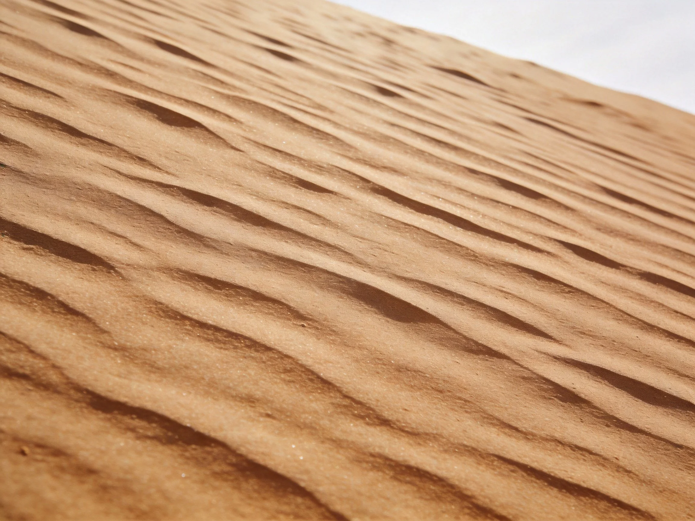 Rippled sandy desert dunes with warm earthy tones